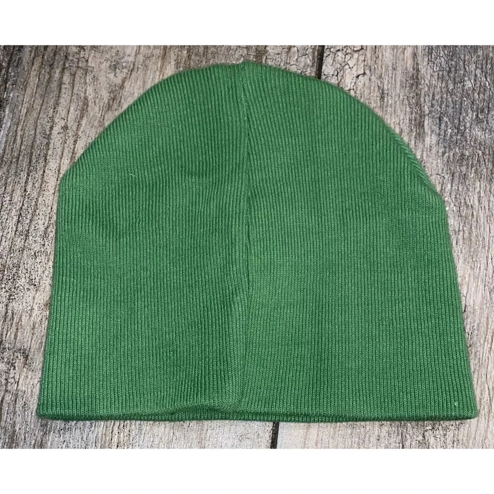 John Deere Beanie‎ Green Winter Hat Ski Knit Cap Farm One Size Youth Boys